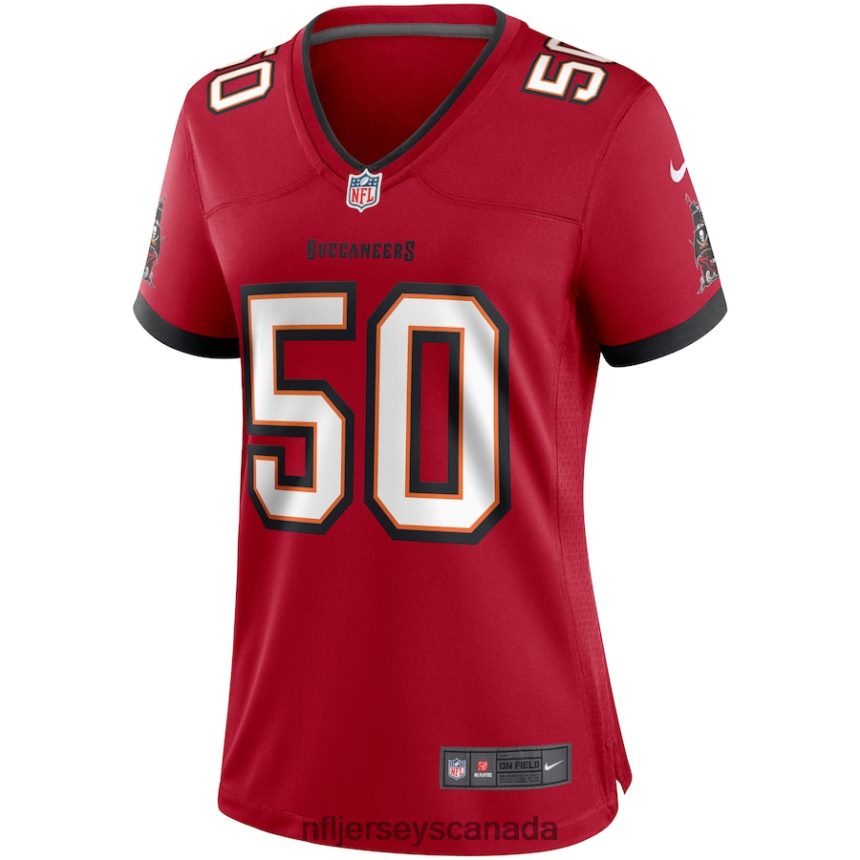 Women Tampa Bay Buccaneers Vita Vea Nike Red Game Jersey Clothing NFL TBXFR63354