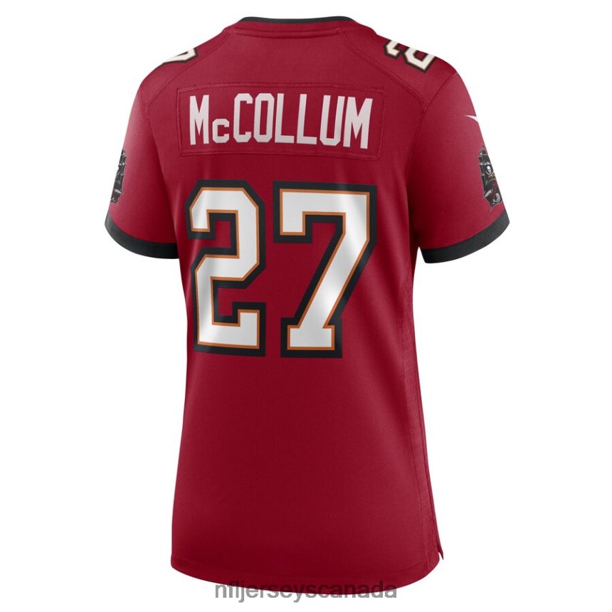 Women Tampa Bay Buccaneers Zyon McCollum Nike Red Game Player Jersey Clothing NFL TBXFR66066