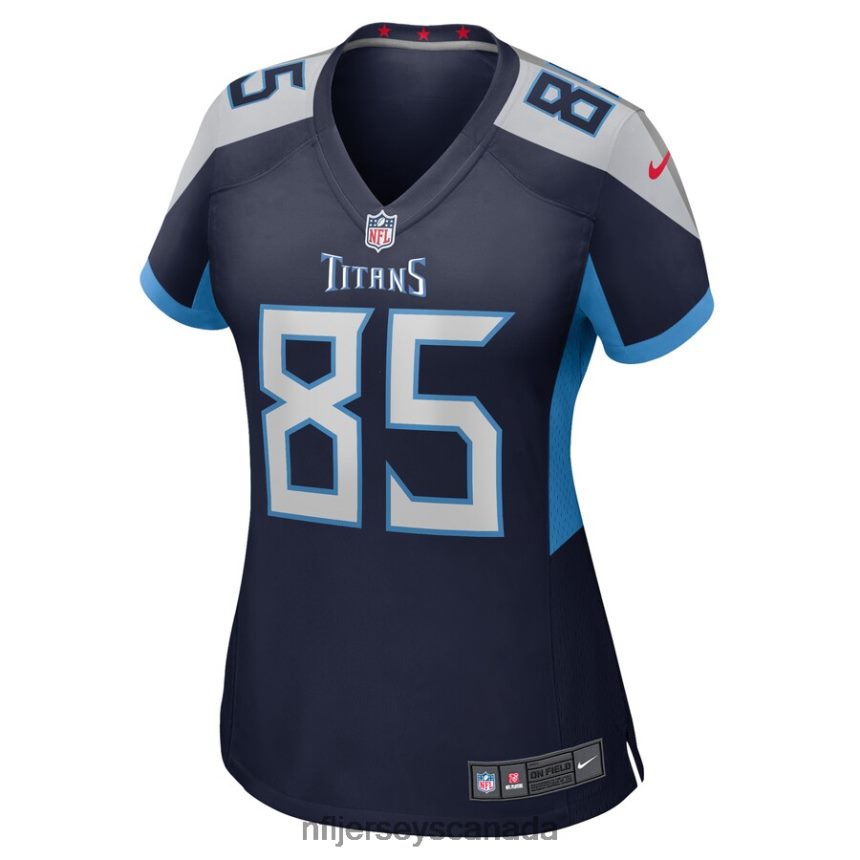 Women Tennessee Titans Chigoziem Okonkwo Nike Navy Game Player Jersey Clothing NFL TBXFR66842
