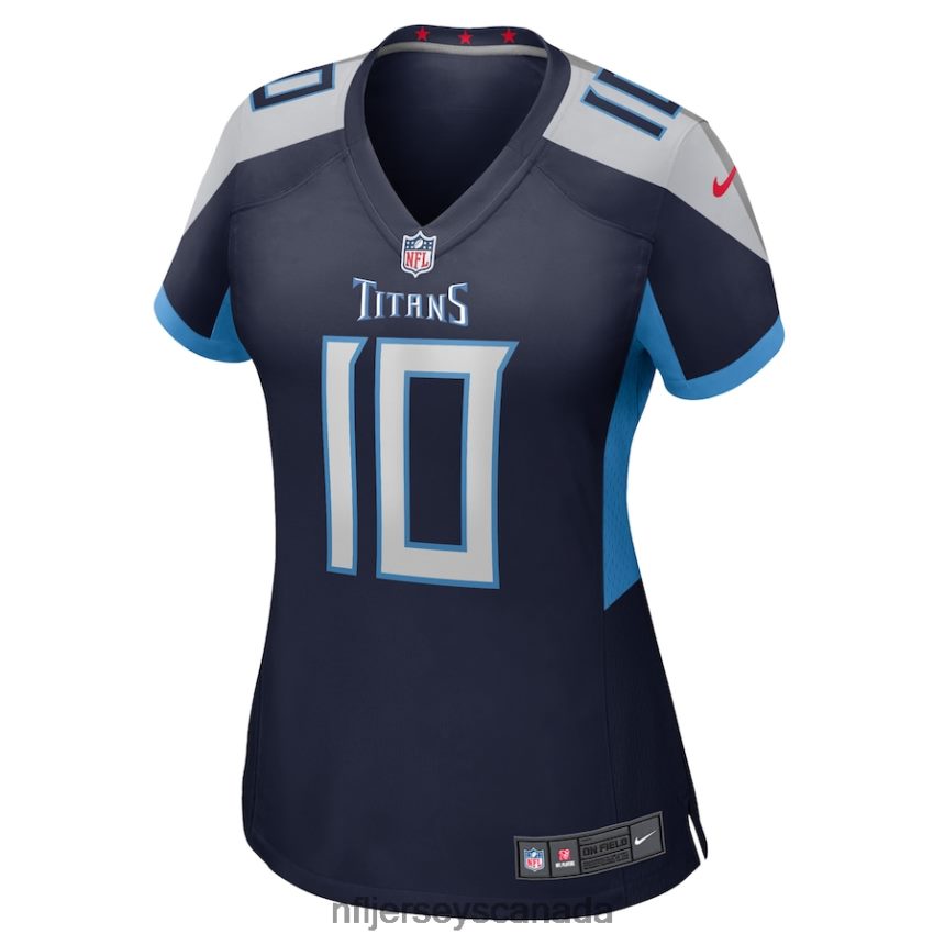 Women Tennessee Titans Dez Fitzpatrick Nike Navy Game Player Jersey Clothing NFL TBXFR65257