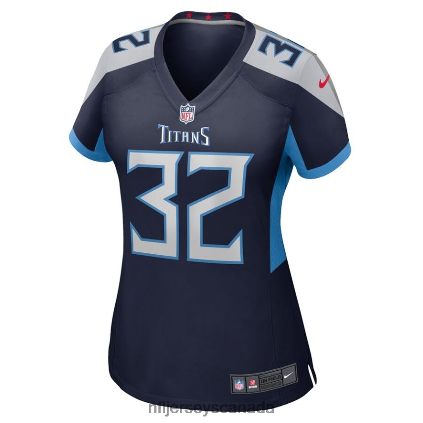 Women Tennessee Titans Greg Mabin Nike Navy Home Game Player Jersey Clothing NFL TBXFR66744