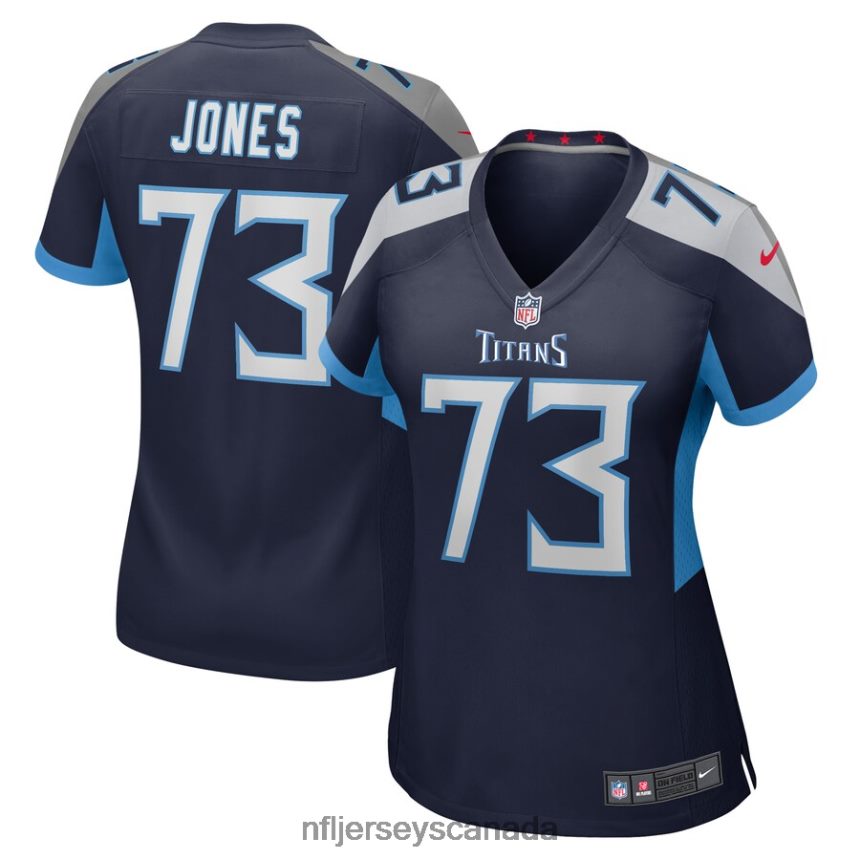 Women Tennessee Titans Jamarco Jones Nike Navy Player Game Jersey Clothing NFL TBXFR66762