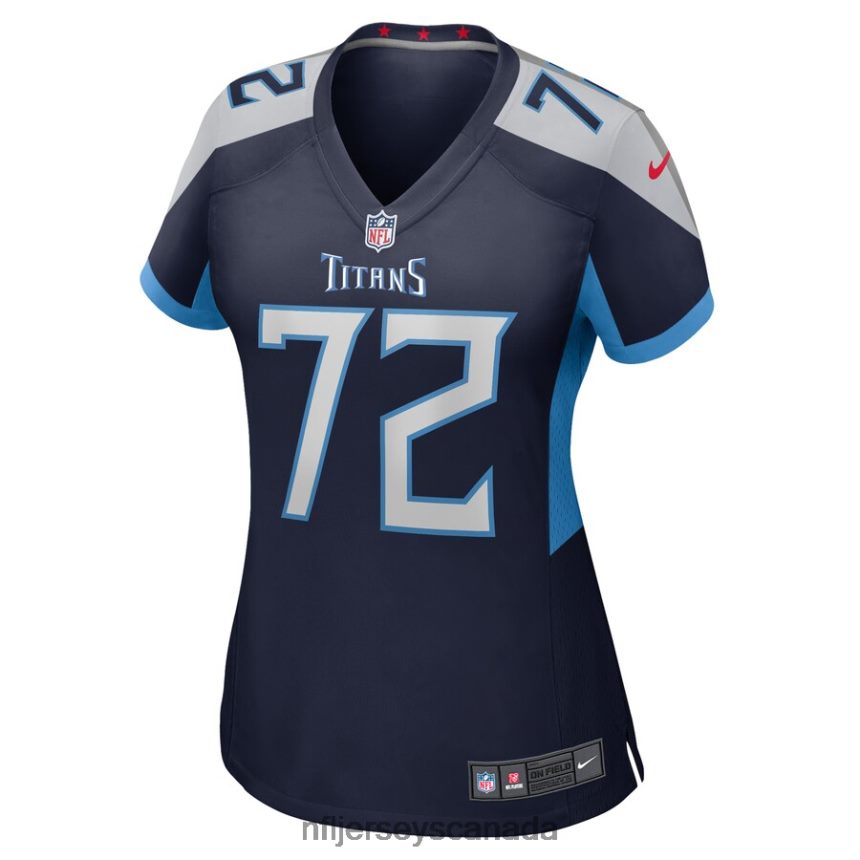 Women Tennessee Titans Jayden Peevy Nike Navy Game Player Jersey Clothing NFL TBXFR66802