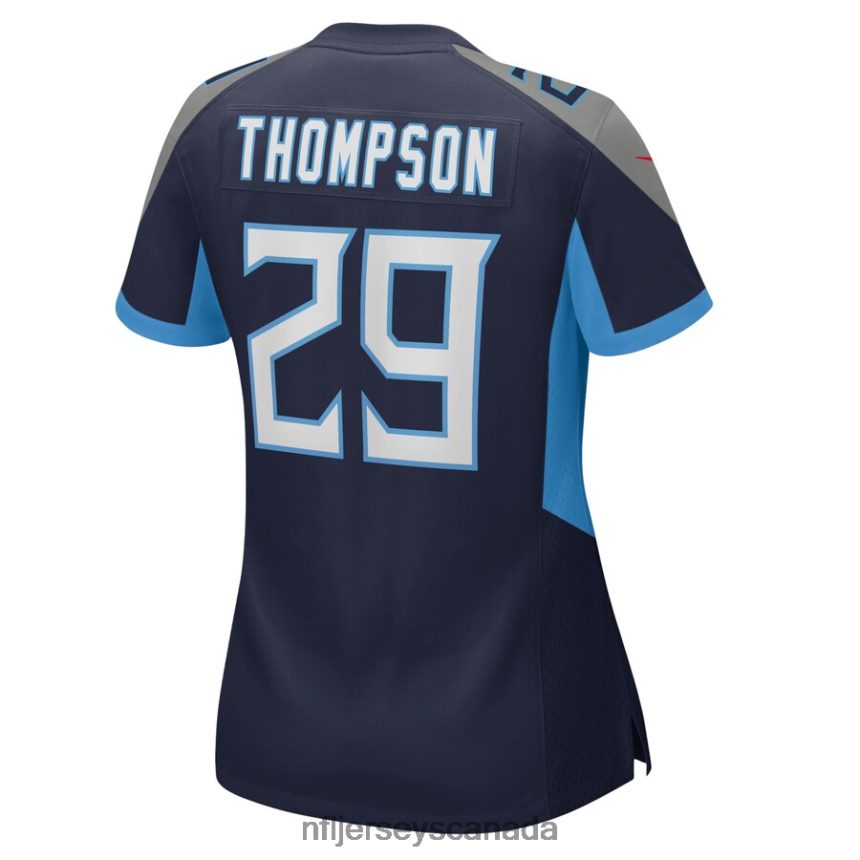 Women Tennessee Titans Josh Thompson Nike Navy Home Game Player Jersey Clothing NFL TBXFR65708
