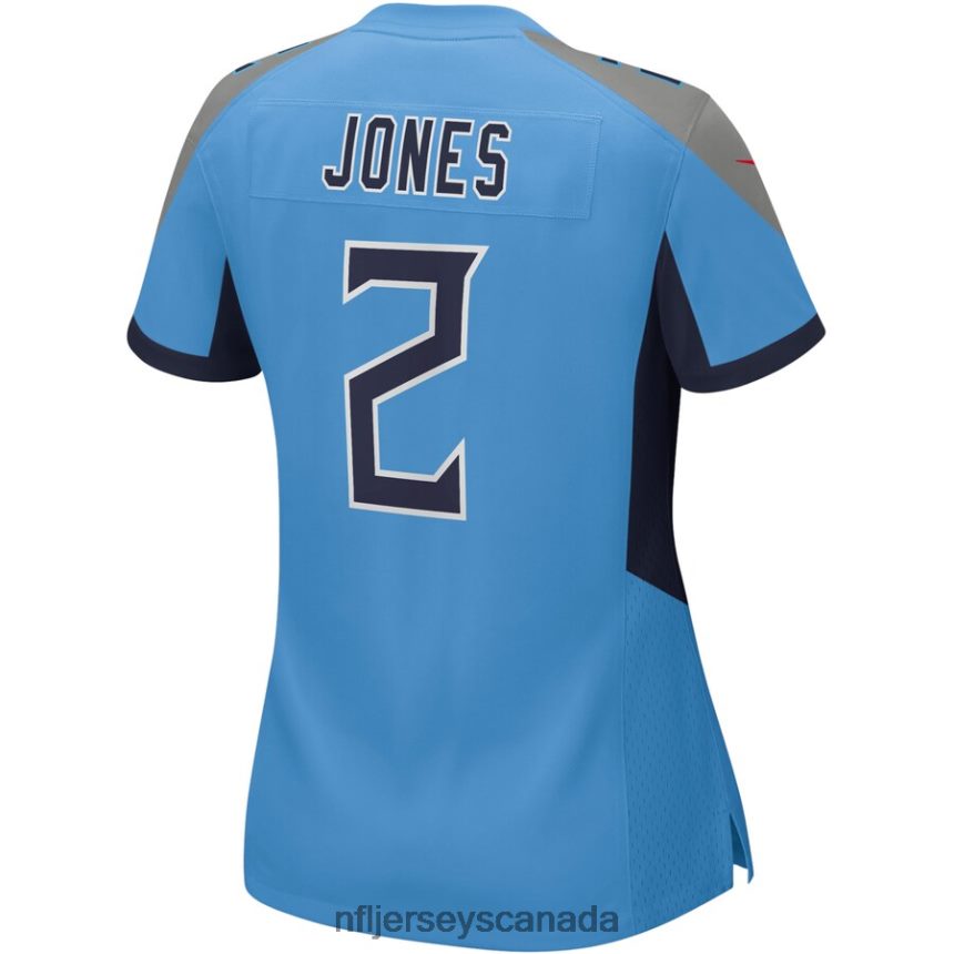 Women Tennessee Titans Julio Jones Nike Light Blue Game Jersey Clothing NFL TBXFR64604