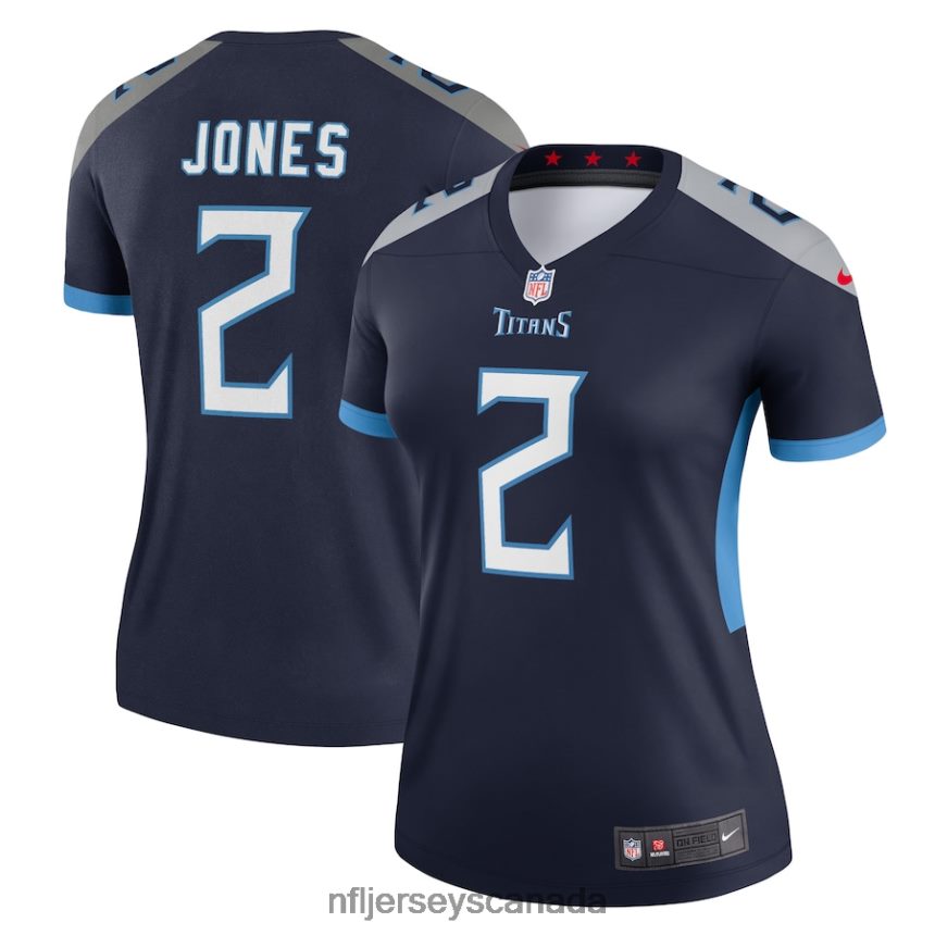 Women Tennessee Titans Julio Jones Nike Navy Legend Jersey Clothing NFL TBXFR64186