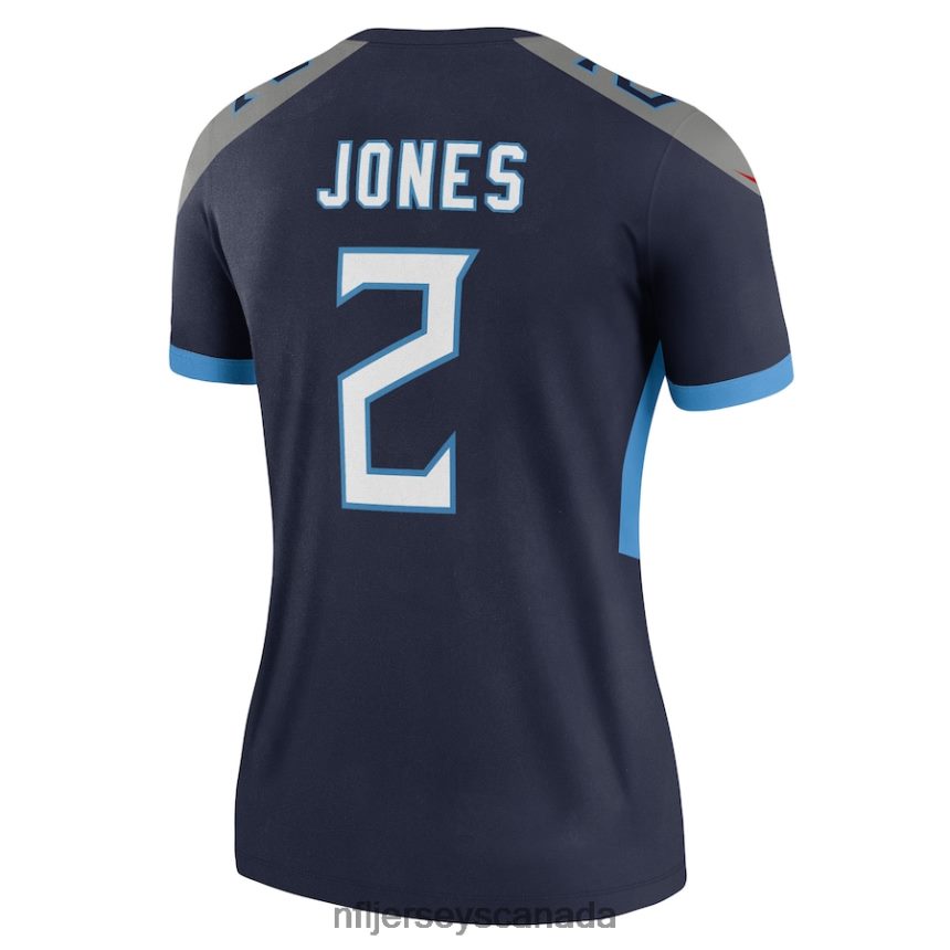 Women Tennessee Titans Julio Jones Nike Navy Legend Jersey Clothing NFL TBXFR64186