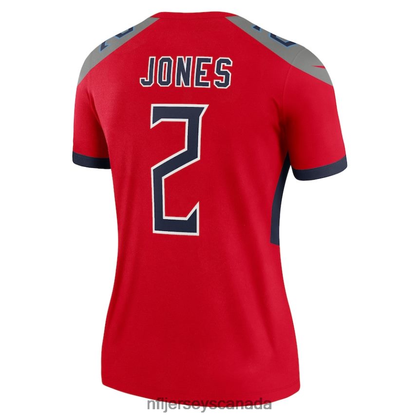 Women Tennessee Titans Julio Jones Nike Red Inverted Legend Jersey Clothing NFL TBXFR62770