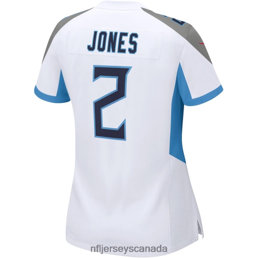 Women Tennessee Titans Julio Jones Nike White Game Jersey Clothing NFL TBXFR63324