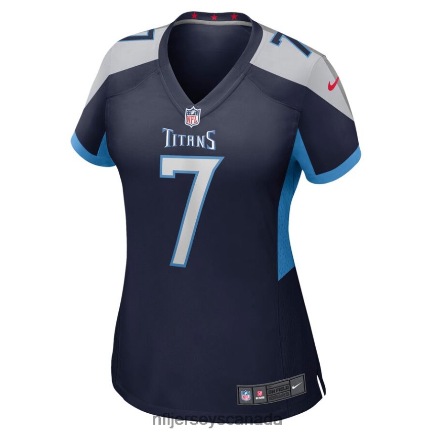 Women Tennessee Titans Malik Willis Nike Navy Player Game Jersey Clothing NFL TBXFR66600