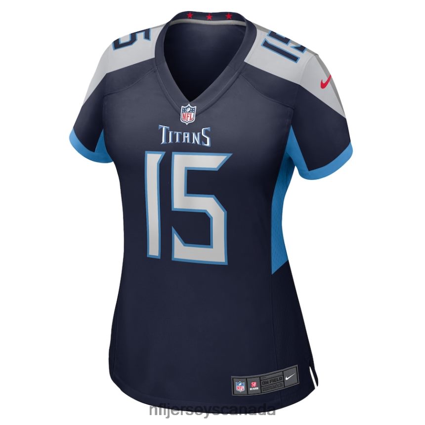 Women Tennessee Titans Nick Westbrook-Ikhine Nike Navy Game Player Jersey Clothing NFL TBXFR64929