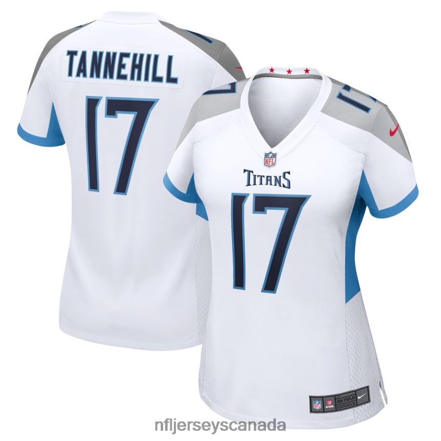 Women Tennessee Titans Ryan Tannehill Nike White Game Player Jersey Clothing NFL TBXFR65550