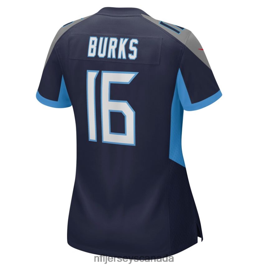 Women Tennessee Titans Treylon Burks Nike Navy Player Game Jersey Clothing NFL TBXFR64635