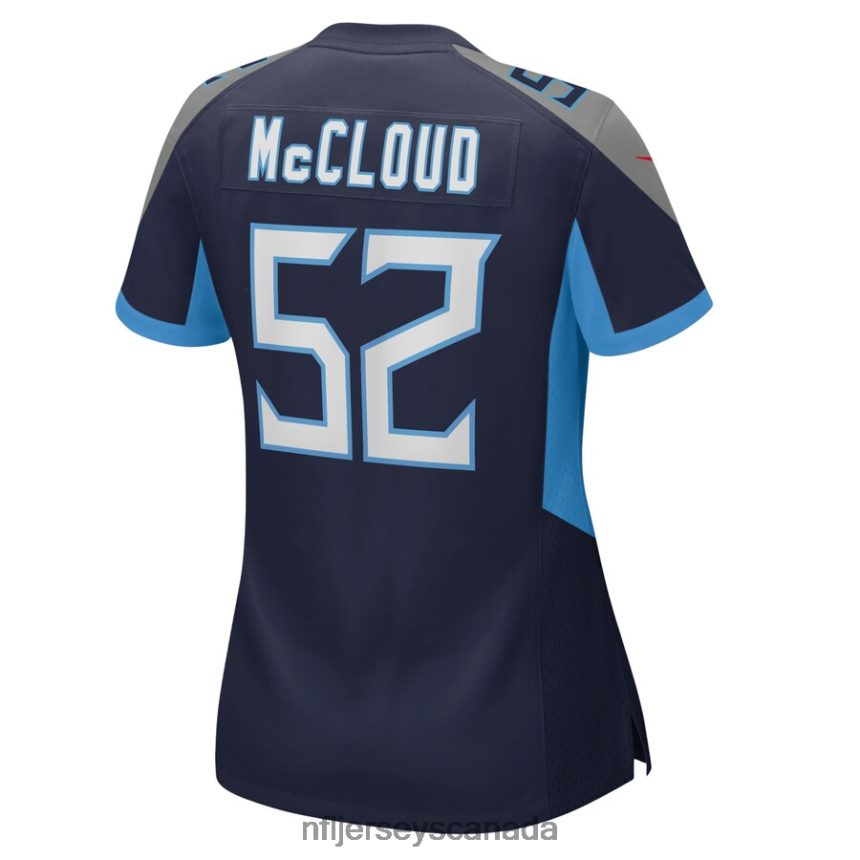 Women Tennessee Titans Zach McCloud Nike Navy Home Game Player Jersey Clothing NFL TBXFR66777
