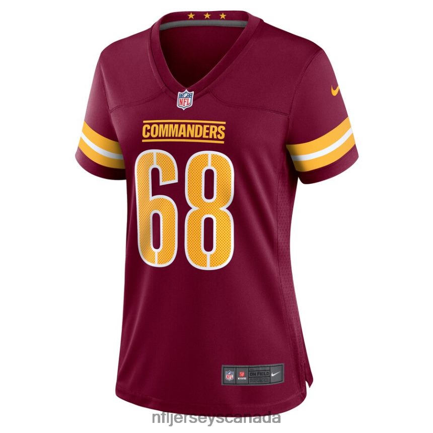 Women Washington Commanders Andrew Norwell Nike Burgundy Player Game Jersey Clothing NFL TBXFR66616
