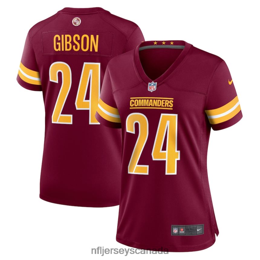 Women Washington Commanders Antonio Gibson Nike Burgundy Player Game Jersey Clothing NFL TBXFR66463