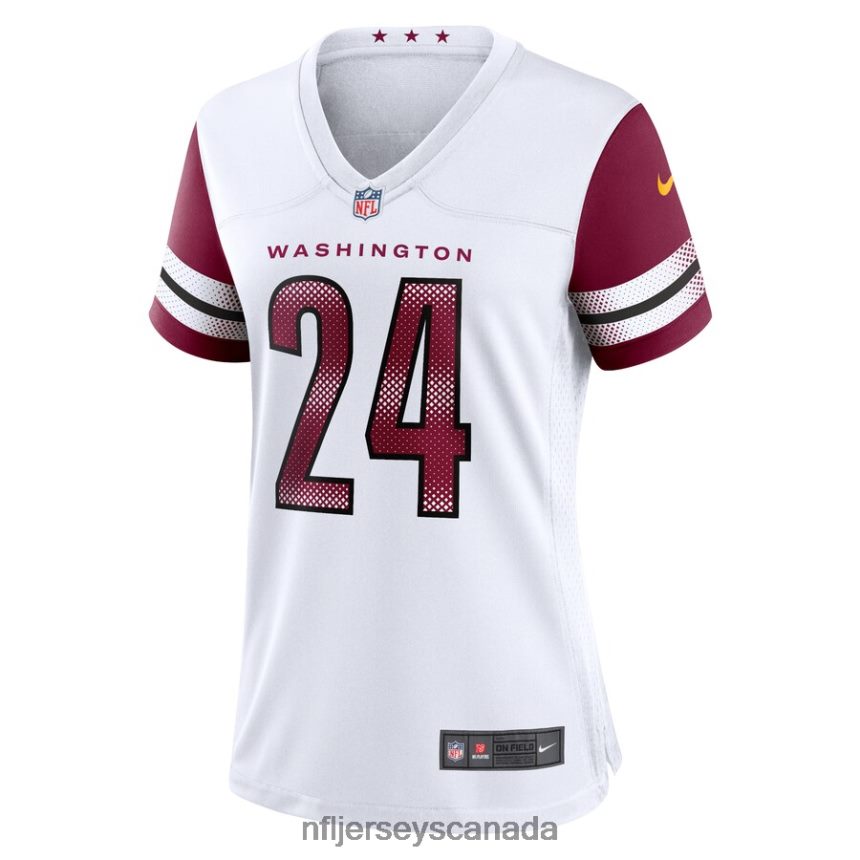 Women Washington Commanders Antonio Gibson Nike White Game Jersey Clothing NFL TBXFR66832