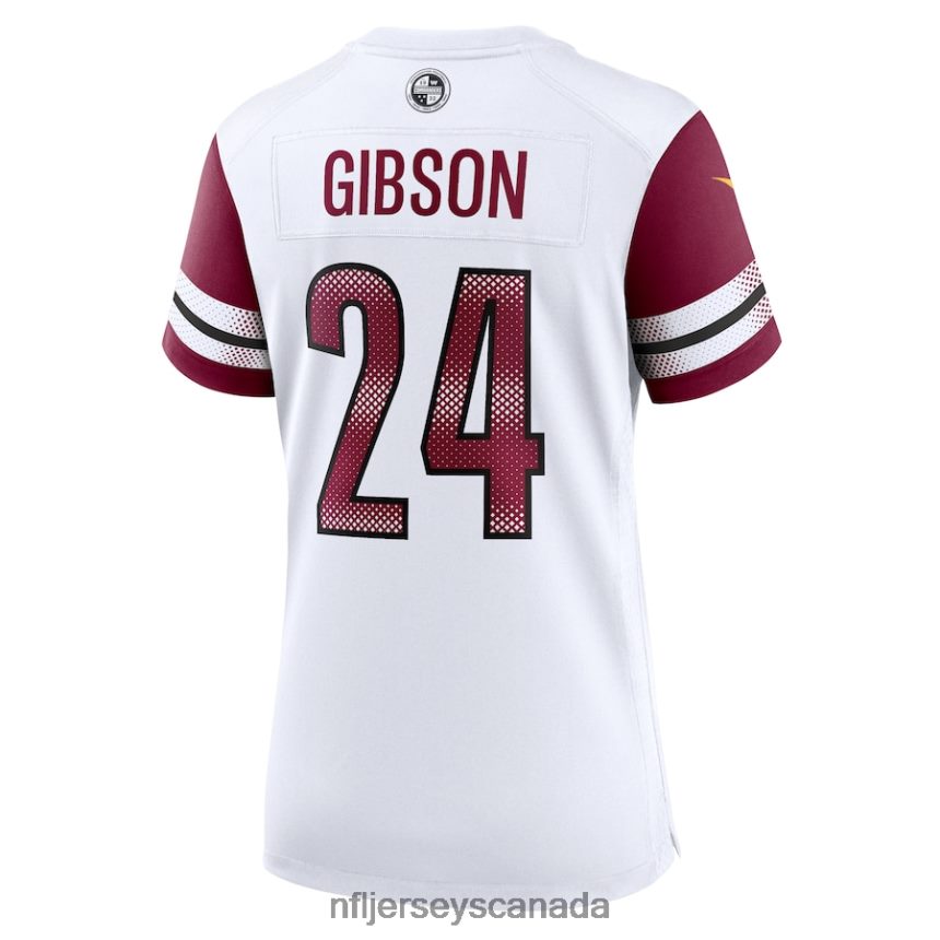 Women Washington Commanders Antonio Gibson Nike White Game Jersey Clothing NFL TBXFR66832