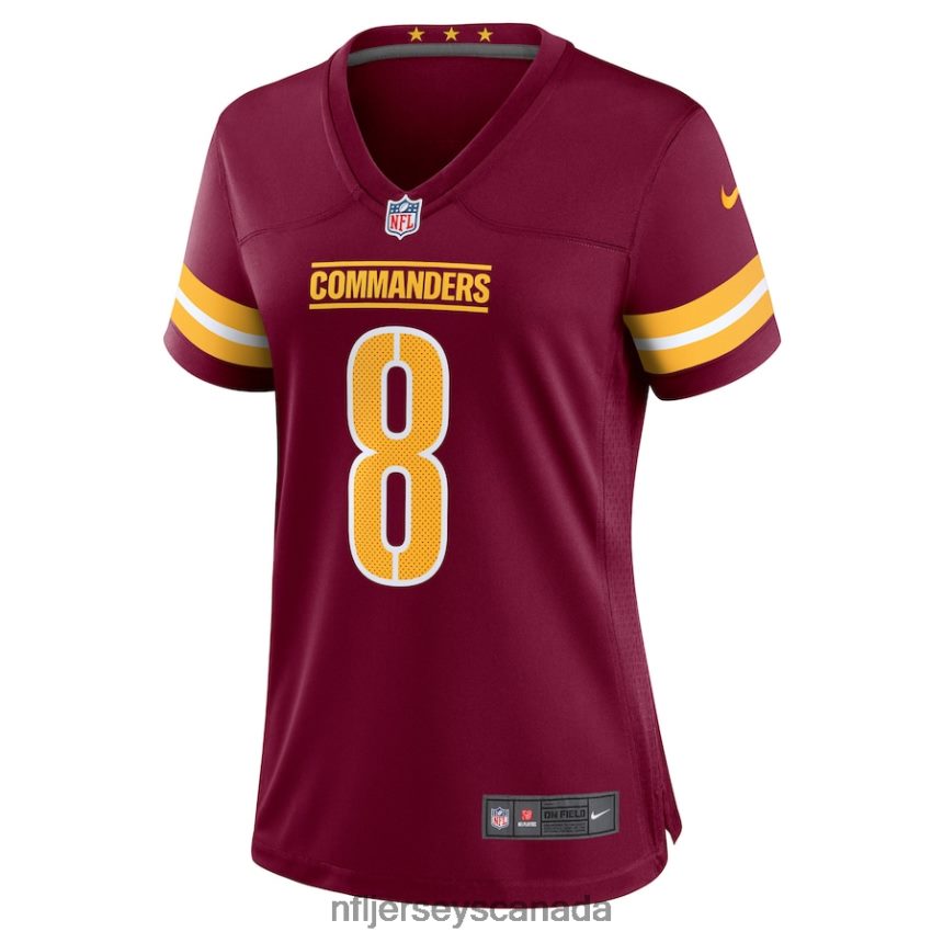 Women Washington Commanders Brian Robinson Nike Burgundy Player Game Jersey Clothing NFL TBXFR63815