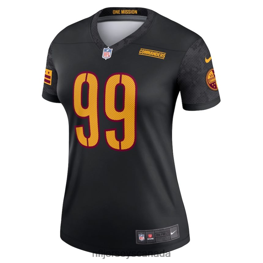 Women Washington Commanders Chase Young Nike Black Legend Jersey Clothing NFL TBXFR62915