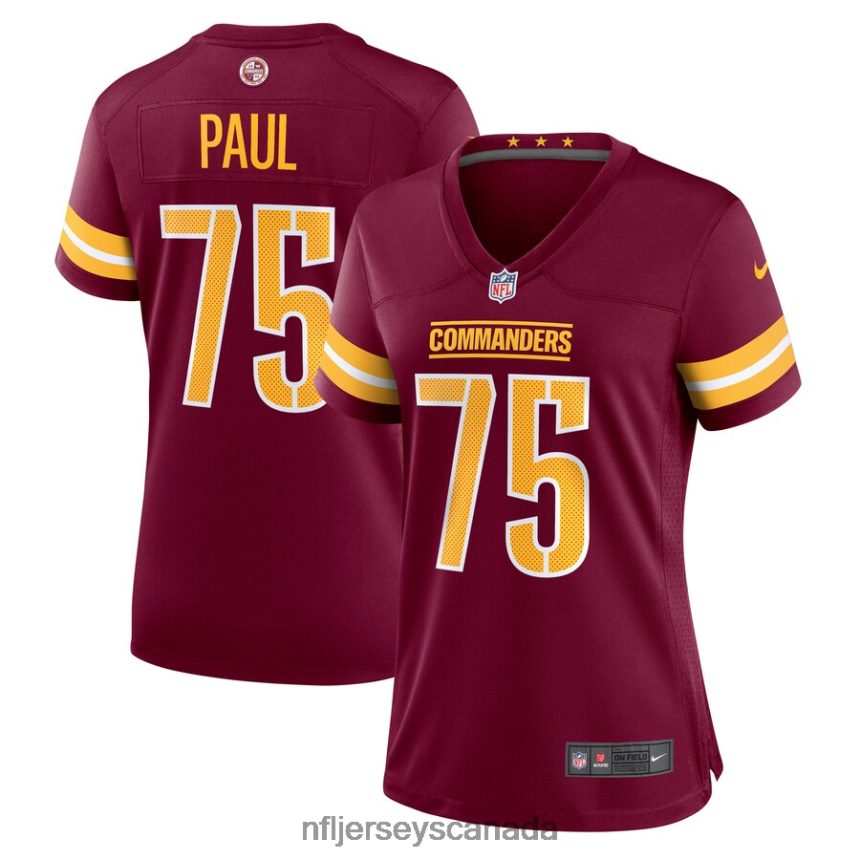 Women Washington Commanders Chris Paul Nike Burgundy Player Game Jersey Clothing NFL TBXFR66454