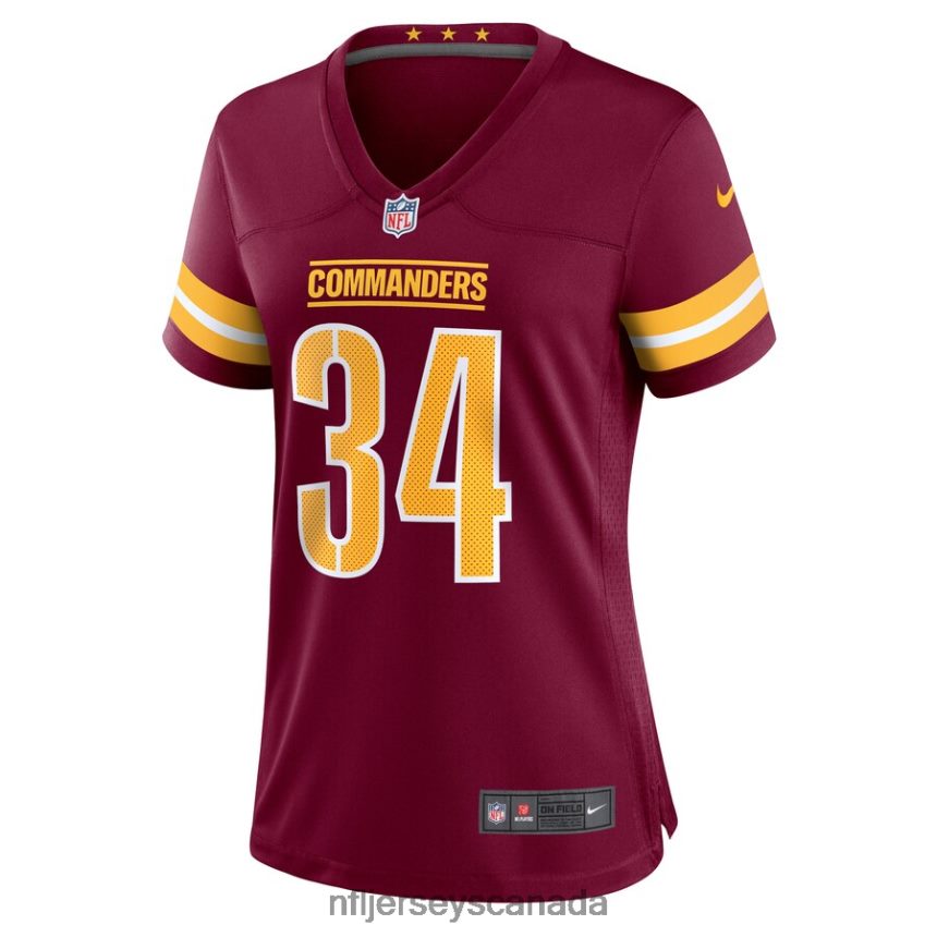 Women Washington Commanders Christian Holmes Nike Burgundy Player Game Jersey Clothing NFL TBXFR66793