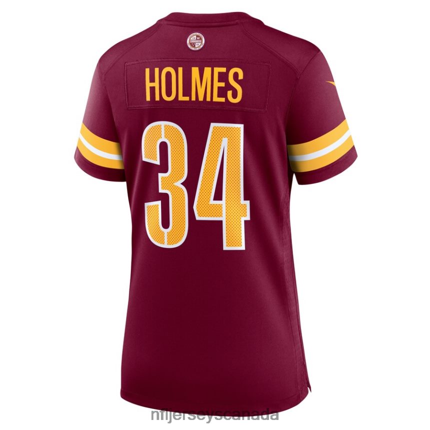 Women Washington Commanders Christian Holmes Nike Burgundy Player Game Jersey Clothing NFL TBXFR66793