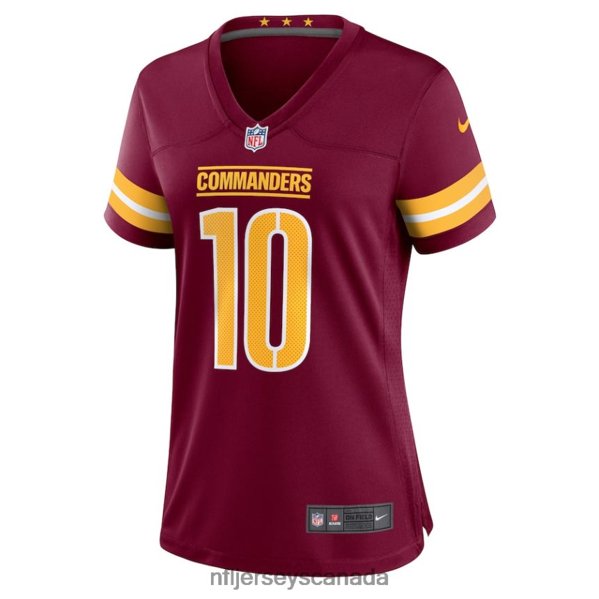 Women Washington Commanders Curtis Samuel Nike Burgundy Game Jersey Clothing NFL TBXFR63477