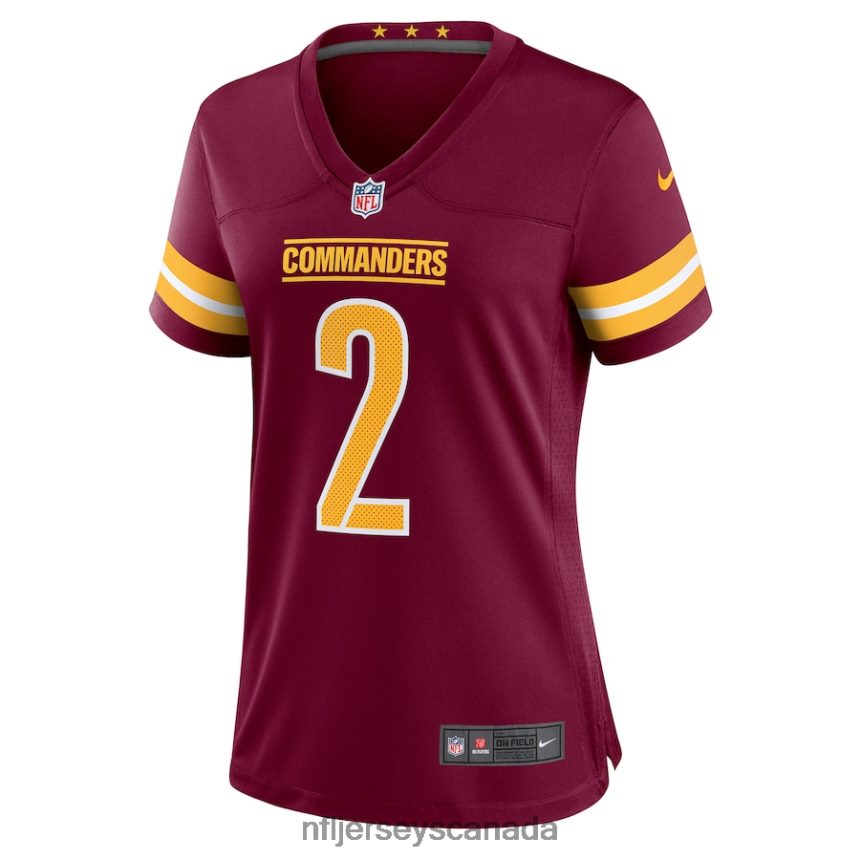 Women Washington Commanders Dyami Brown Nike Burgundy Player Game Jersey Clothing NFL TBXFR66520