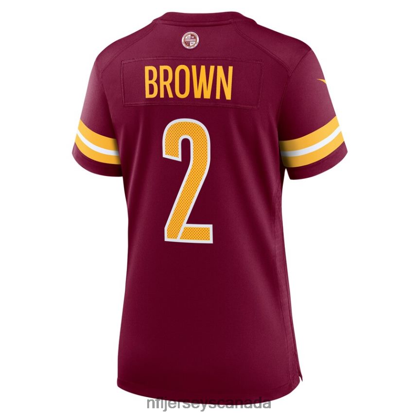 Women Washington Commanders Dyami Brown Nike Burgundy Player Game Jersey Clothing NFL TBXFR66520