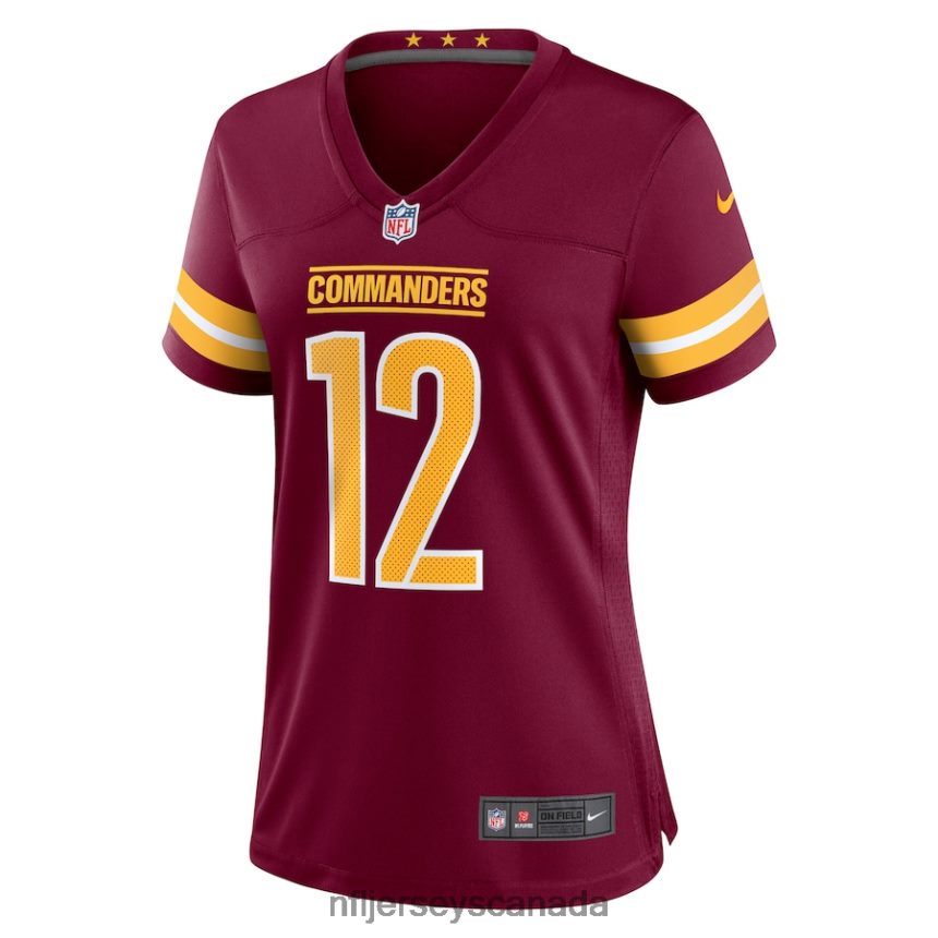 Women Washington Commanders Jacoby Brissett Nike Burgundy Nike All Player Jersey Clothing NFL TBXFR66707