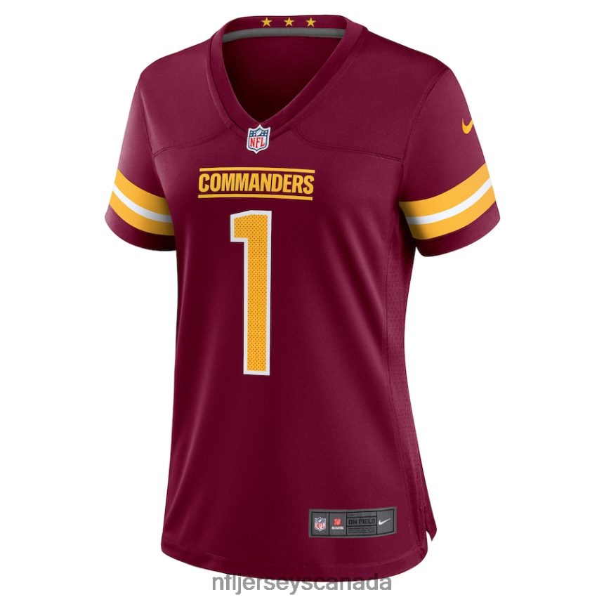 Women Washington Commanders Jahan Dotson Nike Burgundy Player Game Jersey Clothing NFL TBXFR64693
