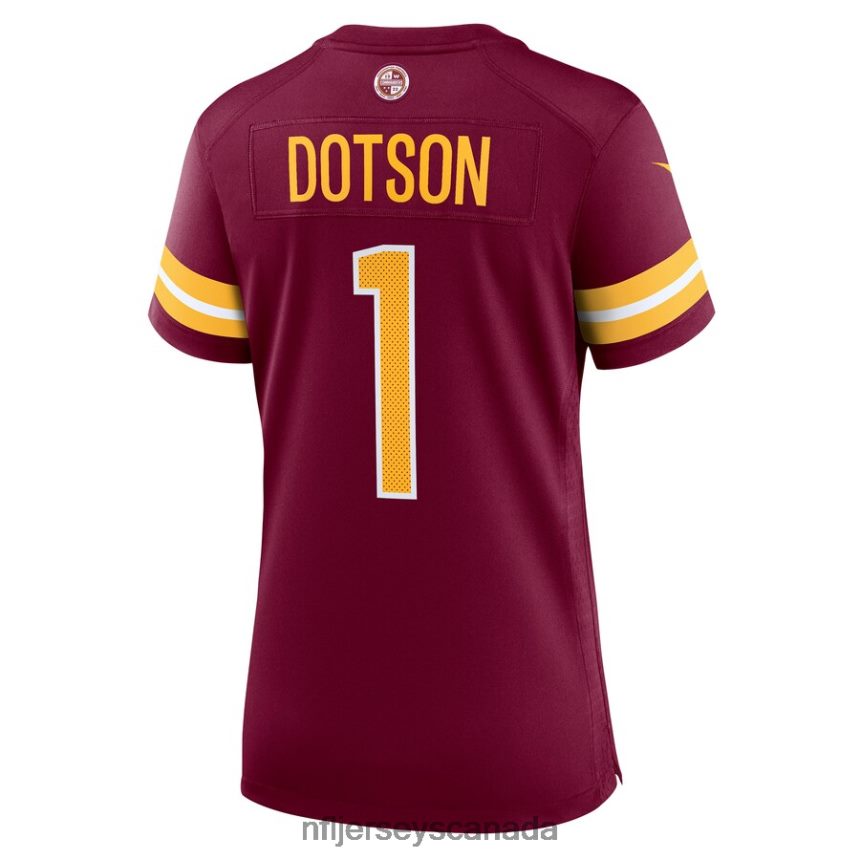 Women Washington Commanders Jahan Dotson Nike Burgundy Player Game Jersey Clothing NFL TBXFR64693