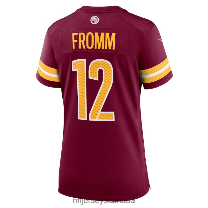Women Washington Commanders Jake Fromm Nike Burgundy Home Game Player Jersey Clothing NFL TBXFR66716