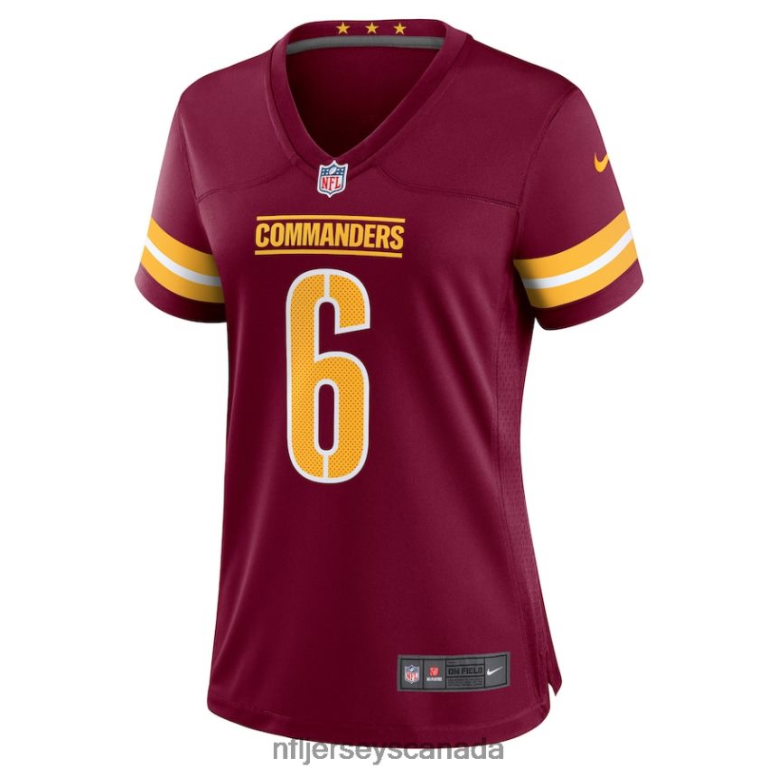 Women Washington Commanders Joey Slye Nike Burgundy Game Player Jersey Clothing NFL TBXFR64863