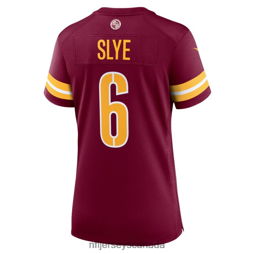 Women Washington Commanders Joey Slye Nike Burgundy Game Player Jersey Clothing NFL TBXFR64863