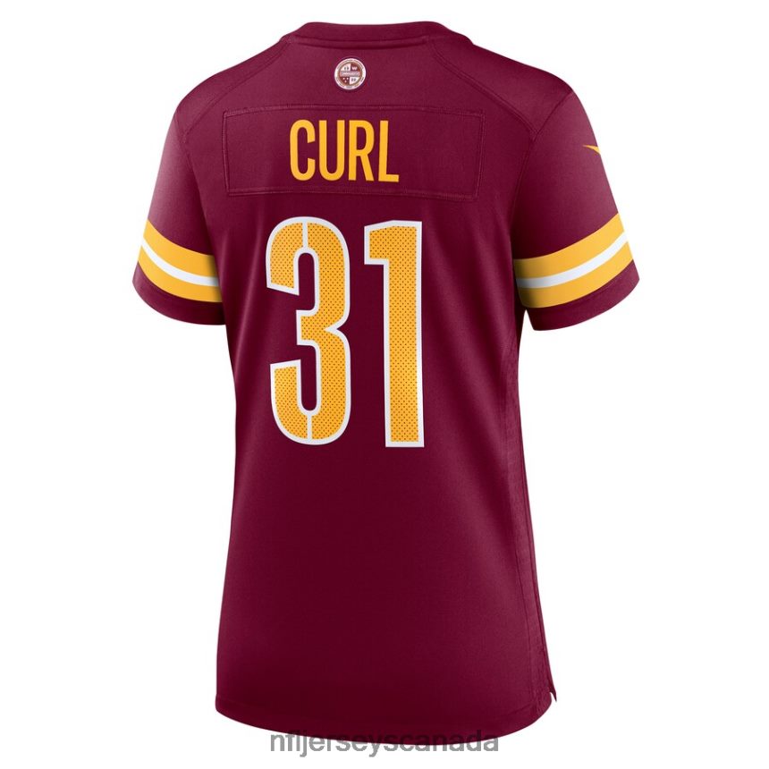 Women Washington Commanders Kamren Curl Nike Burgundy Player Game Jersey Clothing NFL TBXFR67031