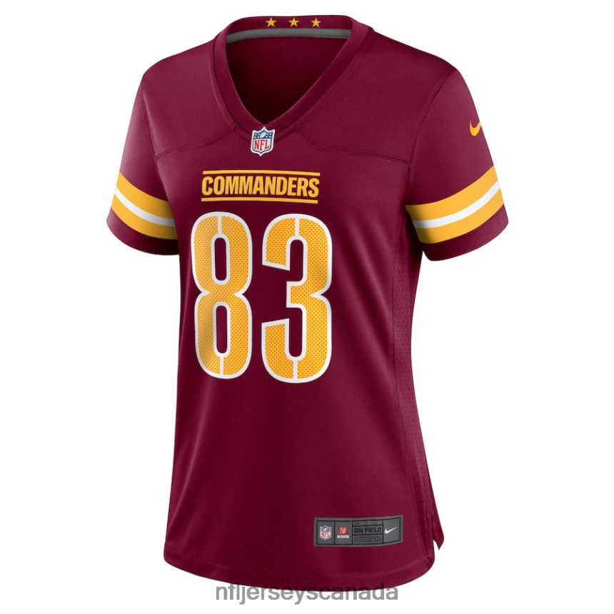 Women Washington Commanders Kyric Mcgowan Nike Burgundy Player Game Jersey Clothing NFL TBXFR67037