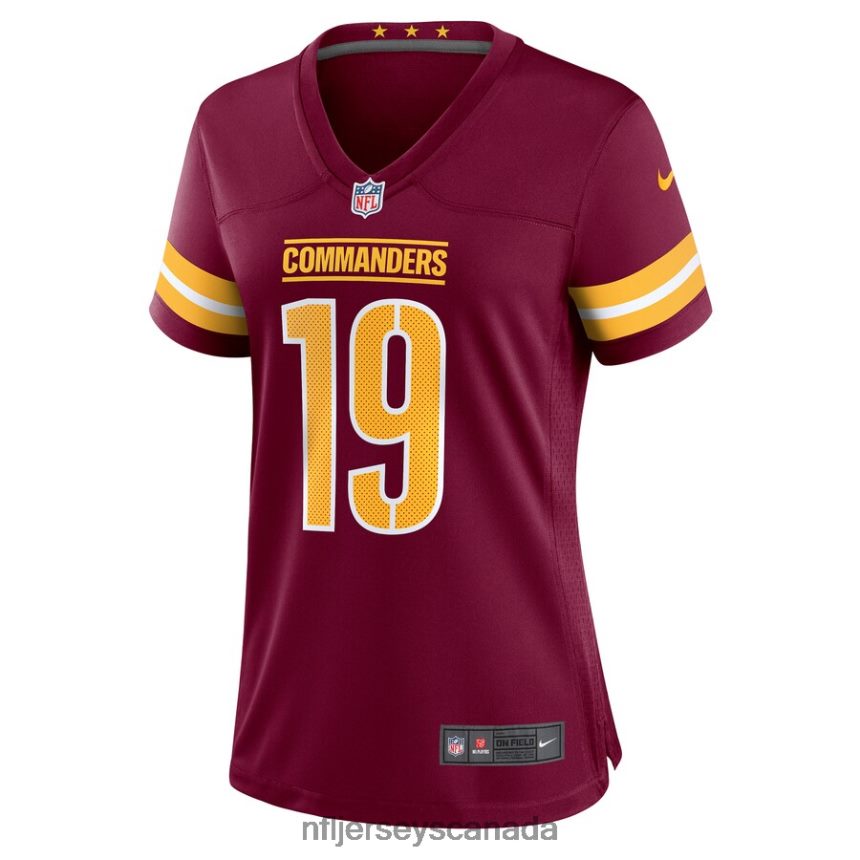 Women Washington Commanders Marken Michel Nike Burgundy Game Jersey Clothing NFL TBXFR66974