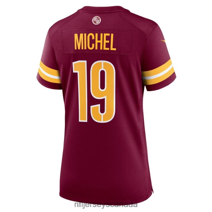 Women Washington Commanders Marken Michel Nike Burgundy Game Jersey Clothing NFL TBXFR66974