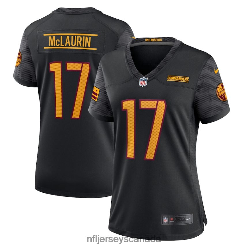 Women Washington Commanders Nike Black Alternate Game Player Jersey Clothing NFL TBXFR61879