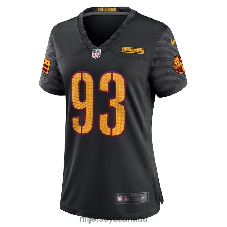 Women Washington Commanders Nike Black Alternate Game Player Jersey Clothing NFL TBXFR66230