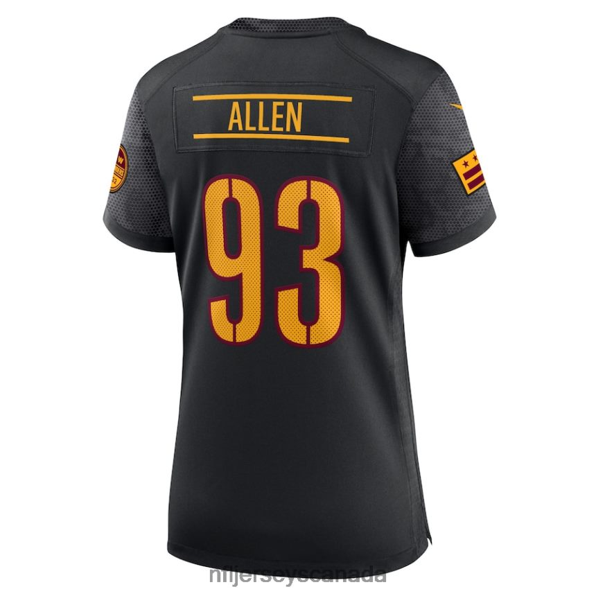 Women Washington Commanders Nike Black Alternate Game Player Jersey Clothing NFL TBXFR66230