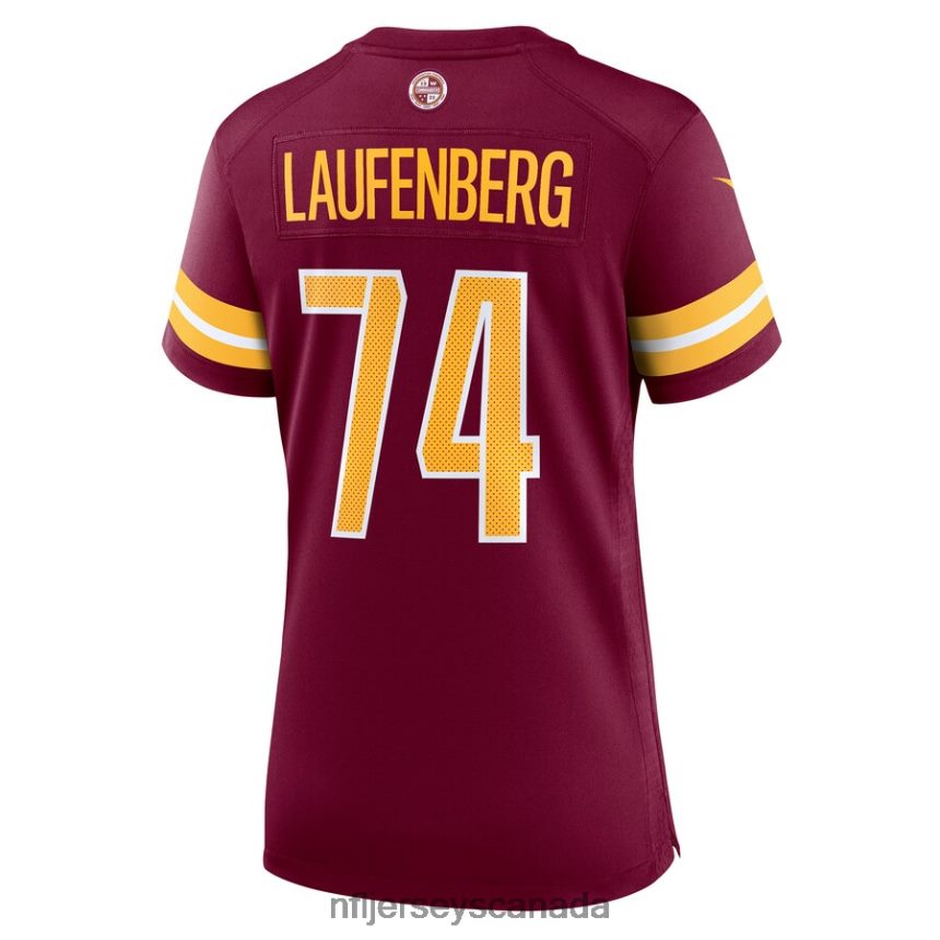 Women Washington Commanders Nolan Laufenberg Nike Burgundy Game Jersey Clothing NFL TBXFR66275