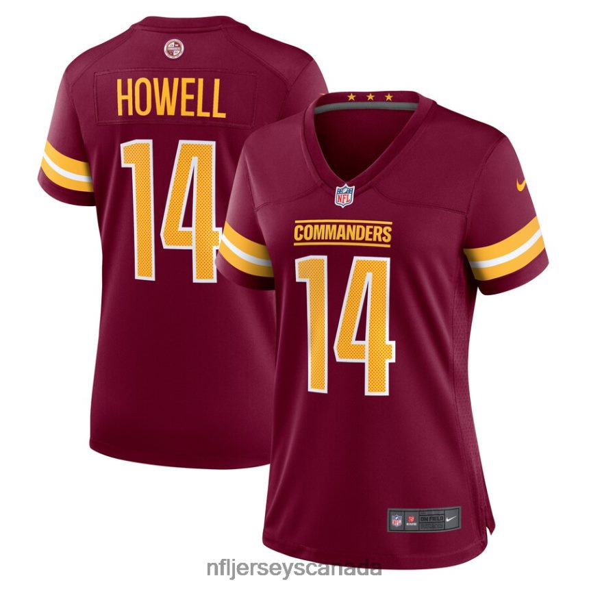 Women Washington Commanders Sam Howell Nike Burgundy Player Game Jersey Clothing NFL TBXFR64230
