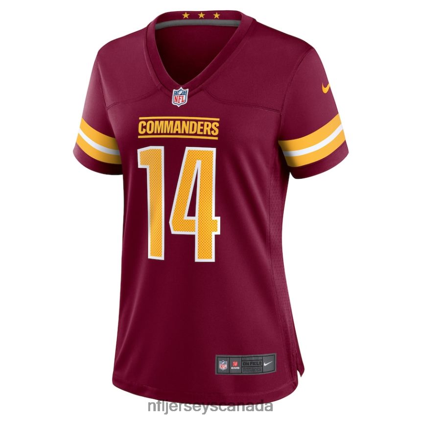 Women Washington Commanders Sam Howell Nike Burgundy Player Game Jersey Clothing NFL TBXFR64230