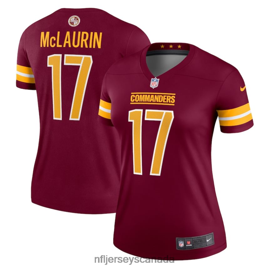 Women Washington Commanders Terry McLaurin Nike Burgundy Legend Jersey Clothing NFL TBXFR61624