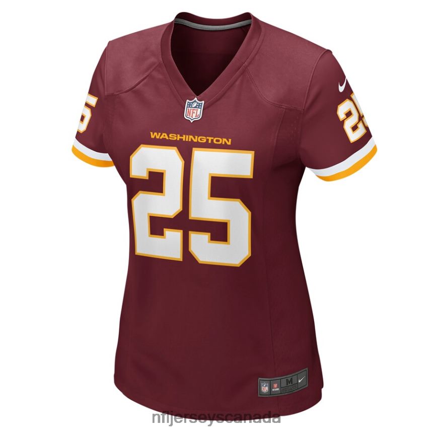 Women Washington Football Team Benjamin St-Juste Nike Burgundy Game Jersey Clothing NFL TBXFR66465