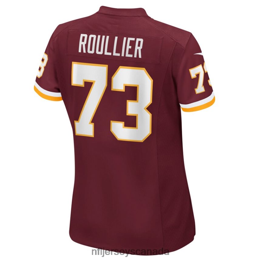 Women Washington Football Team Chase Roullier Nike Burgundy Game Player Jersey Clothing NFL TBXFR66878