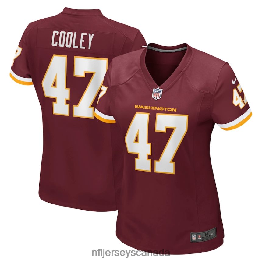 Women Washington Football Team Chris Cooley Nike Burgundy Retired Player Jersey Clothing NFL TBXFR66040
